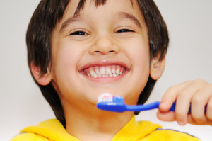 Pediatric Dental Assistant School Child Brushing Teeth