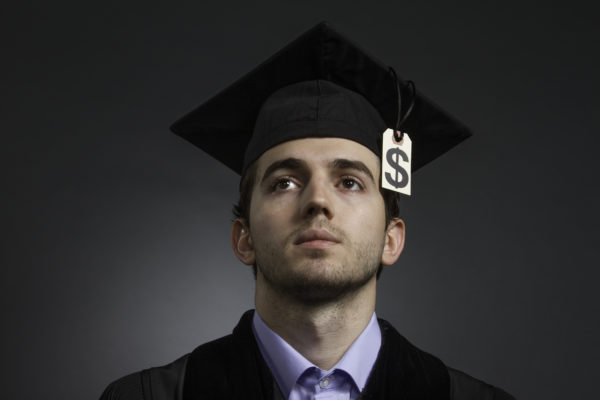 College graduate in debt